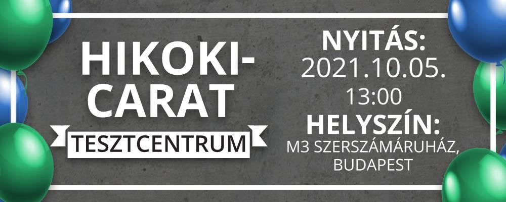 Hikoki-Carat Tesztcentrum