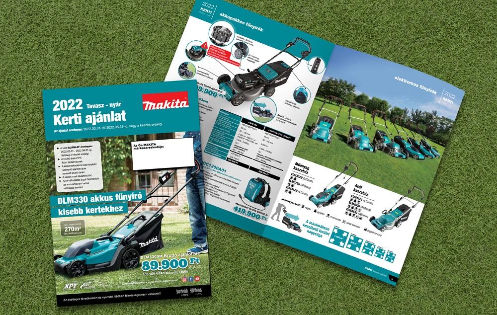 Makita 2022 tavasz-nyár kerti akció